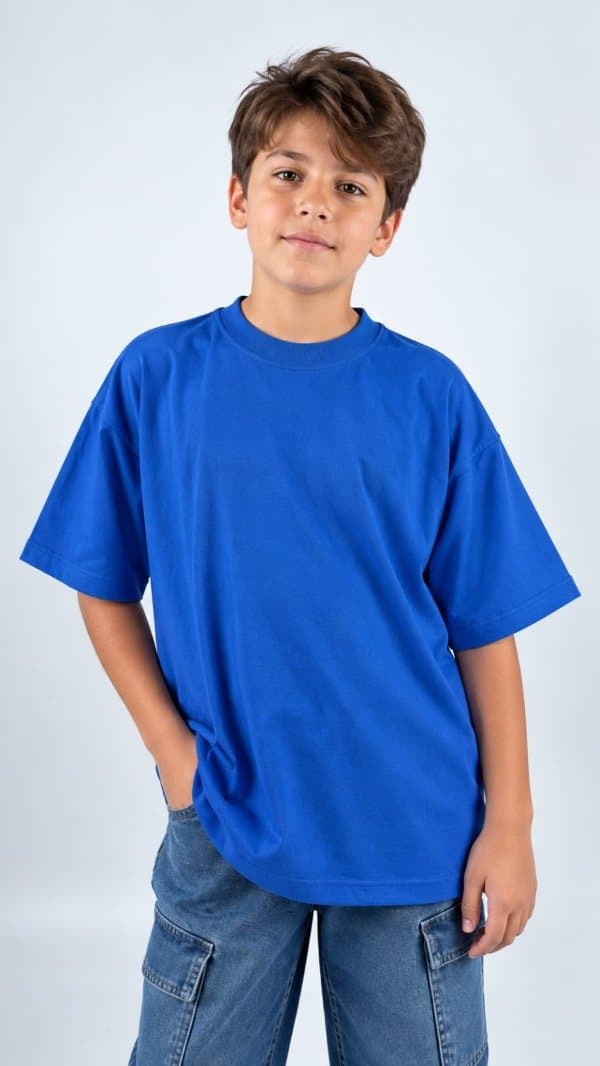 Oversize Niño Azul